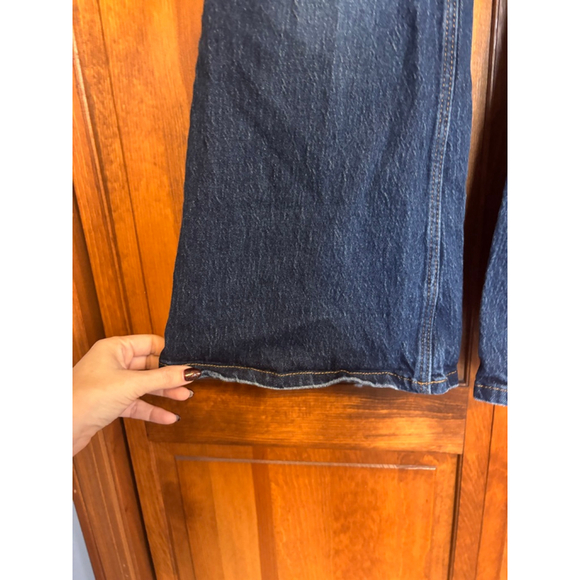 Wrangler High-Rise Fierce Flare Jeans 6/28x30 Retro Western Pocket Embroidery - Picture 3 of 10